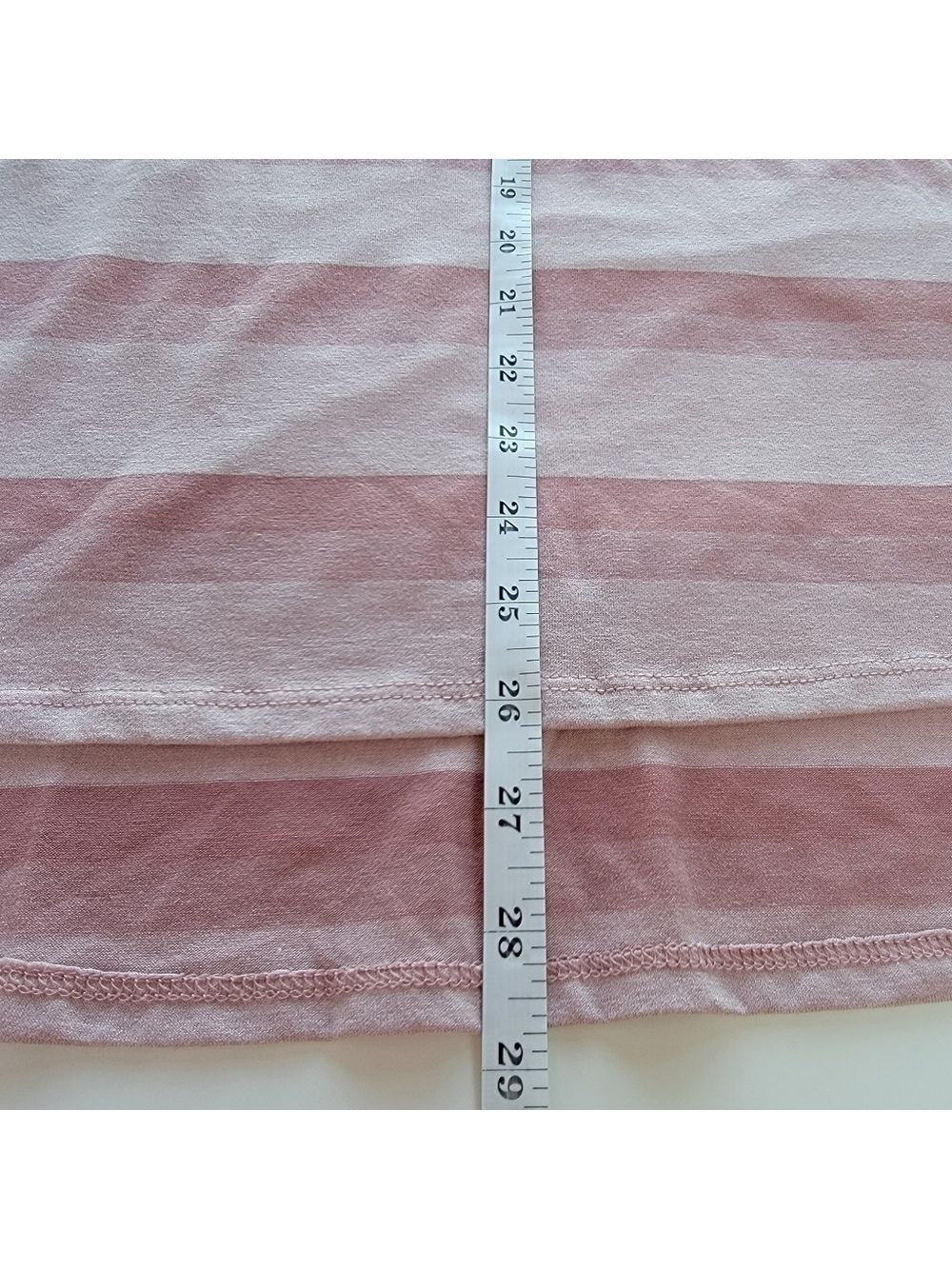 LuLaRoe☆ Lynnae Striped Long Sleeve High Low Hem Stretch Size Large EUC - Picture 8 of 8